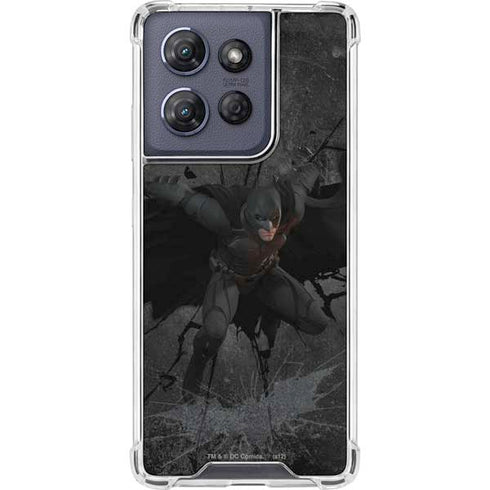 DC Comics The Dark Knight in Action Moto G Play 5G (2025) Clear Case