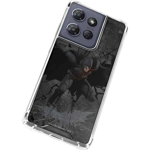 DC Comics The Dark Knight in Action Moto G Play 5G (2025) Clear Case