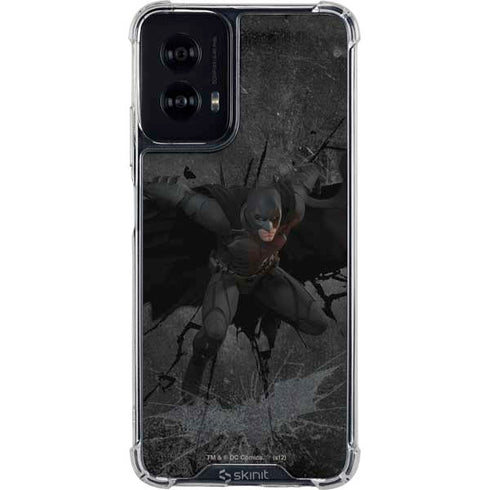 DC Comics The Dark Knight in Action Moto G Power 5G (2024) Clear Case