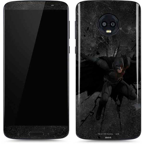 DC Comics The Dark Knight in Action Moto G6 Skin