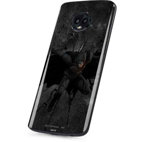 DC Comics The Dark Knight in Action Moto G6 Skin