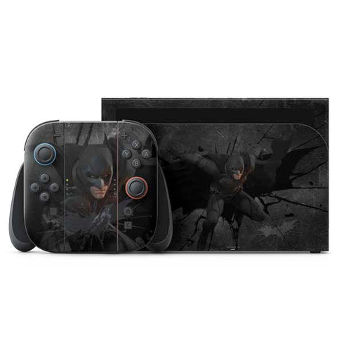 DC Comics The Dark Knight in Action Nintendo Switch 2 (2025) with Joy-Con Skin