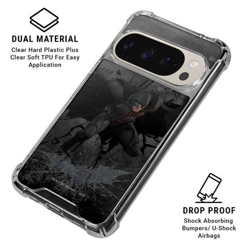 DC Comics The Dark Knight in Action Pixel 9/9 Pro Clear Case