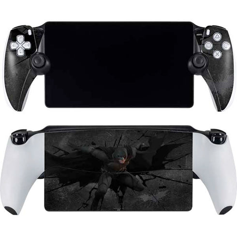 DC Comics The Dark Knight in Action PlayStation Portal Remote Player Skin