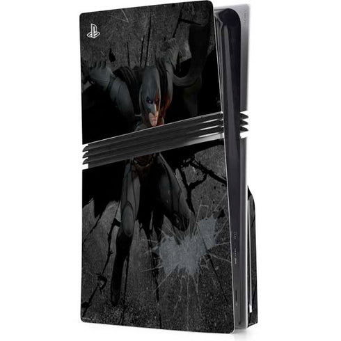 DC Comics The Dark Knight in Action PS5 Pro Disk Console Skin