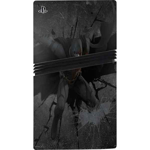 DC Comics The Dark Knight in Action PS5 Pro Disk Console Skin