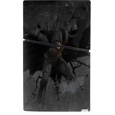 DC Comics The Dark Knight in Action PS5 Slim Digital Edition Console Skin