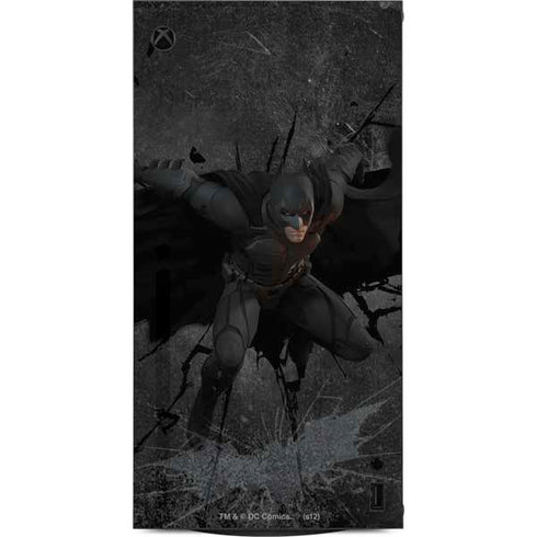 DC Comics The Dark Knight in Action XBox Series X Digital Edition Console Skin