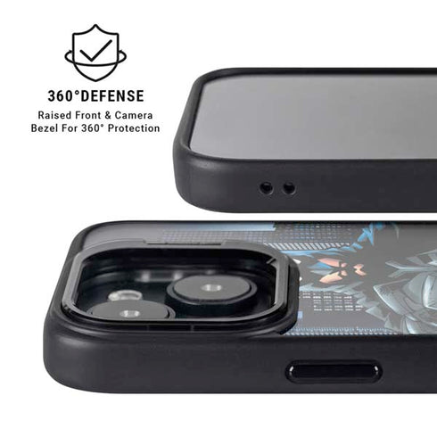 DC Comics Batman The Dark Knight Comic Art iPhone 14 Kickstand Case