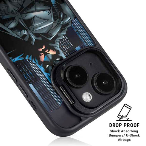 DC Comics Batman The Dark Knight Comic Art iPhone 14 Plus Kickstand Case