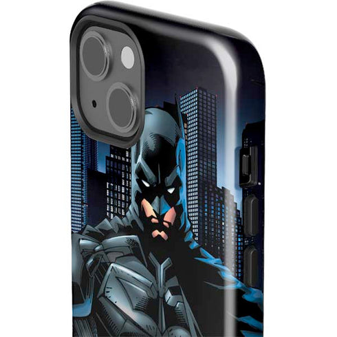 DC Comics Batman The Dark Knight Comic Art iPhone 15 Impact Case