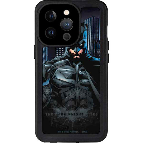 DC Comics Batman The Dark Knight Comic Art iPhone 15 Pro Waterproof Case