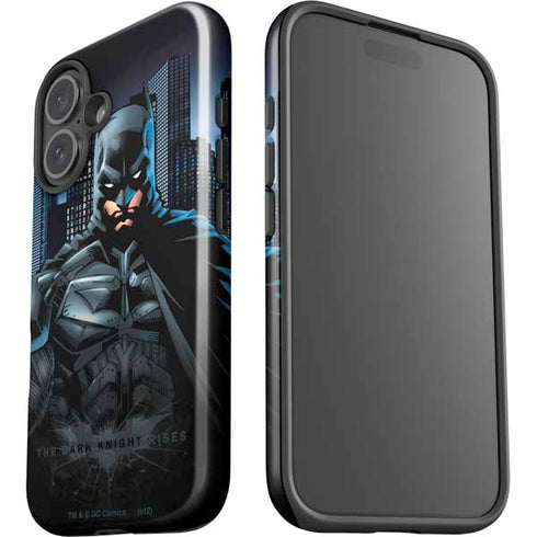 DC Comics Batman The Dark Knight Comic Art iPhone 16 Impact Case