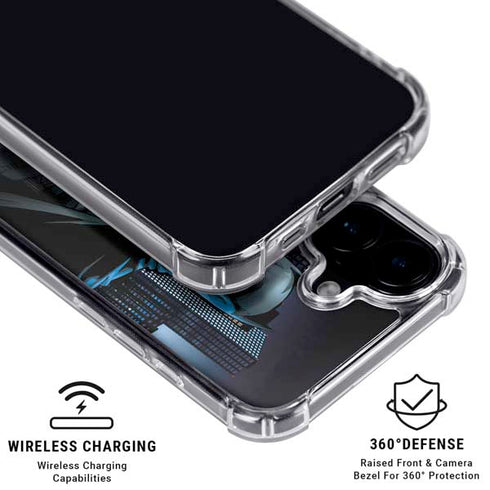DC Comics Batman The Dark Knight Comic Art iPhone 16 MagSafe Case