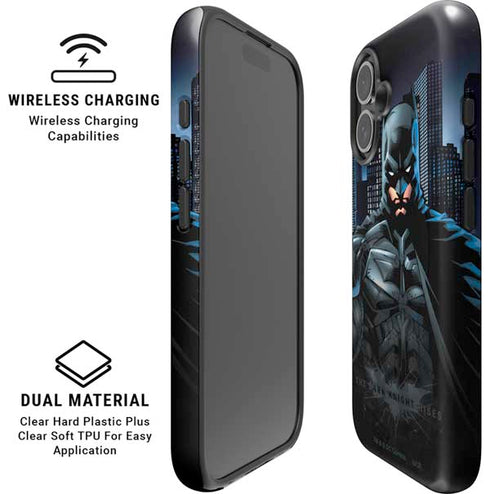 DC Comics Batman The Dark Knight Comic Art iPhone 16 Plus Magsafe Impact Case