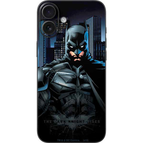 DC Comics Batman The Dark Knight Comic Art iPhone 16 Plus Skin