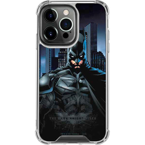 DC Comics Batman The Dark Knight Comic Art iPhone 16 Pro Clear Case