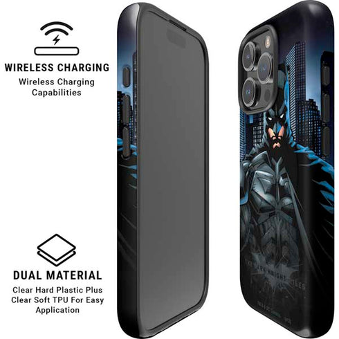 DC Comics Batman The Dark Knight Comic Art iPhone 16 Pro Magsafe Impact Case