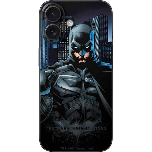 DC Comics Batman The Dark Knight Comic Art iPhone 16 Skin