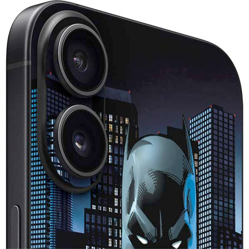 DC Comics Batman The Dark Knight Comic Art iPhone 16 Skin