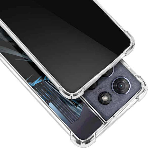 DC Comics Batman The Dark Knight Comic Art Moto G 5G (2025) Clear Case