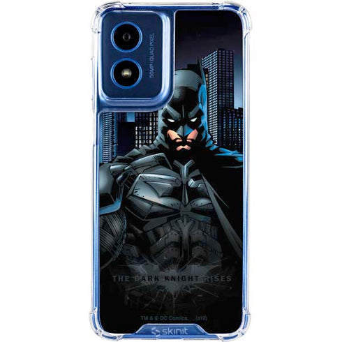 DC Comics Batman The Dark Knight Comic Art Moto G Play 4G (2024) Clear Case