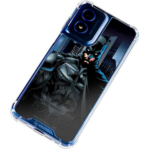 DC Comics Batman The Dark Knight Comic Art Moto G Play 4G (2024) Clear Case