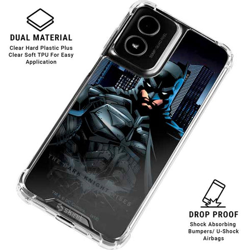DC Comics Batman The Dark Knight Comic Art Moto G Power 5G (2024) Clear Case