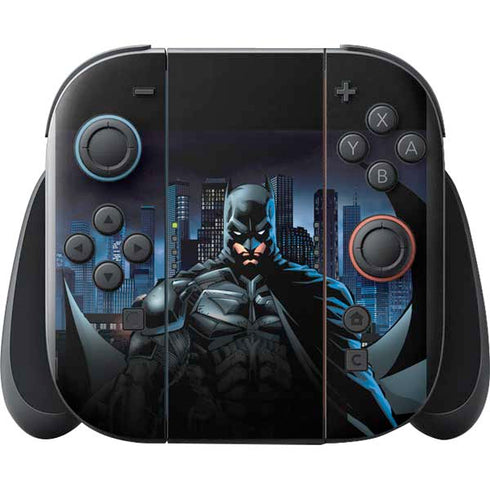 DC Comics Batman The Dark Knight Comic Art Nintendo Switch 2 (2025) with Joy-Con Skin
