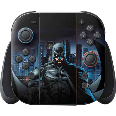 DC Comics Batman The Dark Knight Comic Art Nintendo Switch 2 (2025) Joy-Con Controller Skin