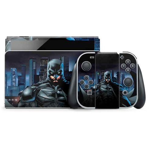 DC Comics Batman The Dark Knight Comic Art Nintendo Skins
