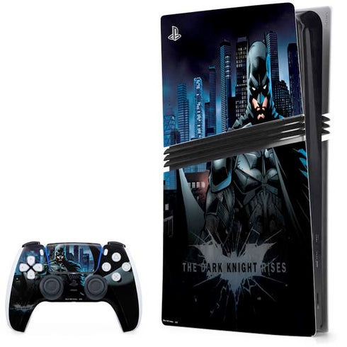 DC Comics Batman The Dark Knight Comic Art PS5 Pro Bundle Skin