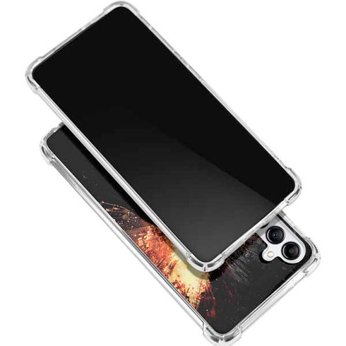 The Dark Knight Rises Movie Poster Galaxy A16 5G Clear Case