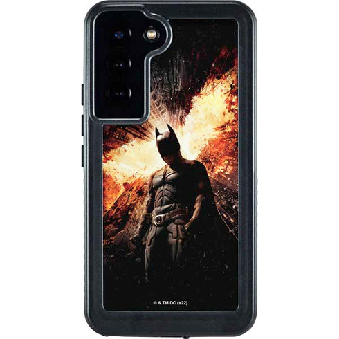 The Dark Knight Rises Movie Poster Galaxy S24 Plus Waterproof Case