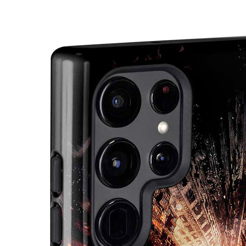 The Dark Knight Rises Movie Poster Galaxy S25 Ultra Impact Case