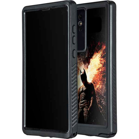 The Dark Knight Rises Movie Poster Galaxy S24 Ultra Waterproof Case