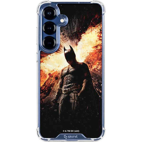 The Dark Knight Rises Movie Poster Galaxy S25 Clear Case