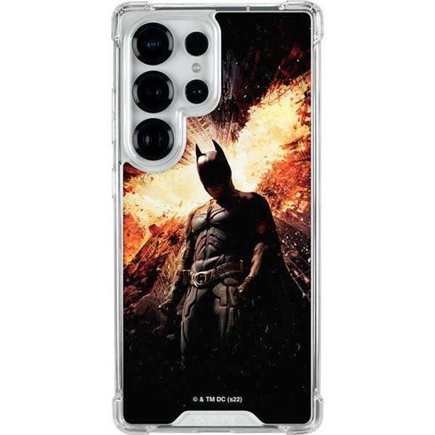 The Dark Knight Rises Movie Poster Galaxy S25 Ultra Clear Case