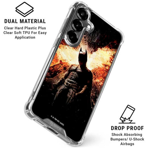 The Dark Knight Rises Movie Poster Galaxy S26 Plus Clear Case