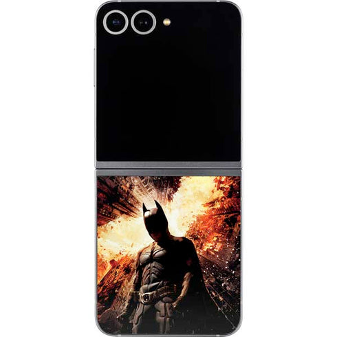 The Dark Knight Rises Movie Poster Galaxy Z Flip6 Skin