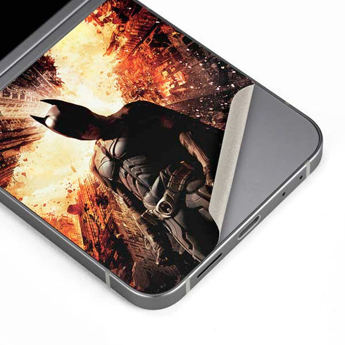 The Dark Knight Rises Movie Poster Galaxy Z Flip6 Skin