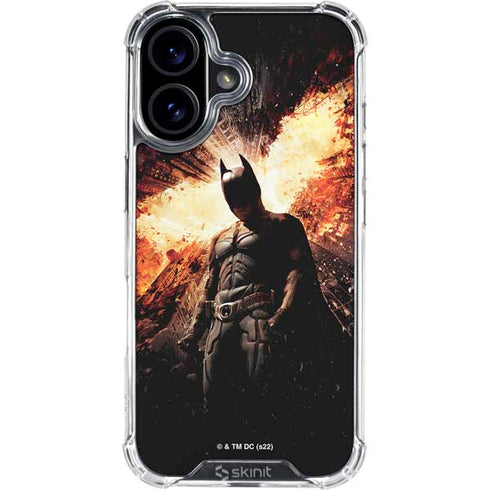 The Dark Knight Rises Movie Poster iPhone 16 Clear Case