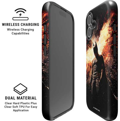 The Dark Knight Rises Movie Poster iPhone 16 Magsafe Impact Case