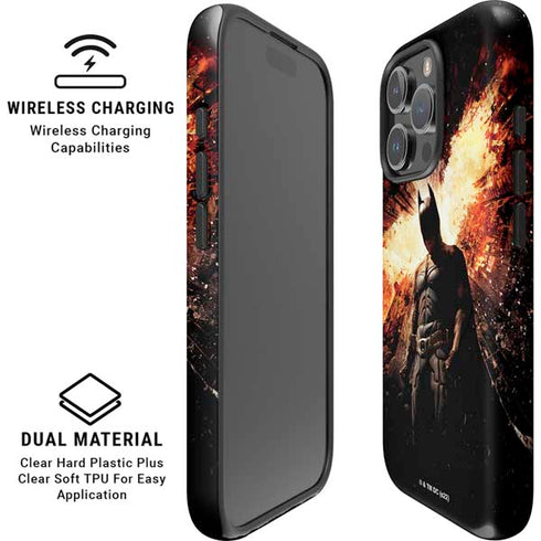 The Dark Knight Rises Movie Poster iPhone 16 Pro Magsafe Impact Case