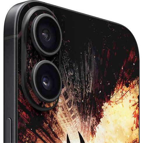 The Dark Knight Rises Movie Poster iPhone 16 Skin