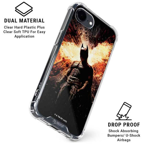 The Dark Knight Rises Movie Poster iPhone 16e Clear Case