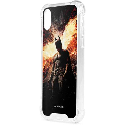 The Dark Knight Rises Movie Poster iPhone XS Clear Case