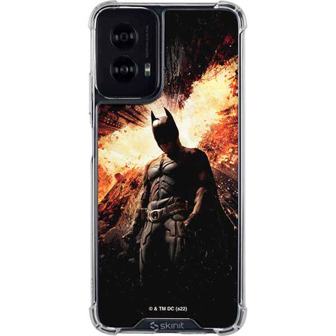 The Dark Knight Rises Movie Poster Moto G Power 5G (2024) Clear Case