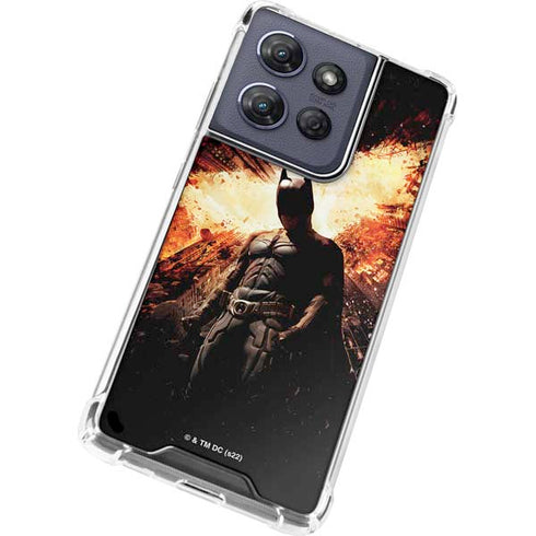 The Dark Knight Rises Movie Poster Moto G Power 5G (2025) Clear Case