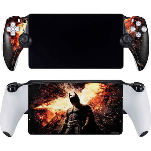 The Dark Knight Rises Movie Poster PlayStation Portal Remote Player Skin
